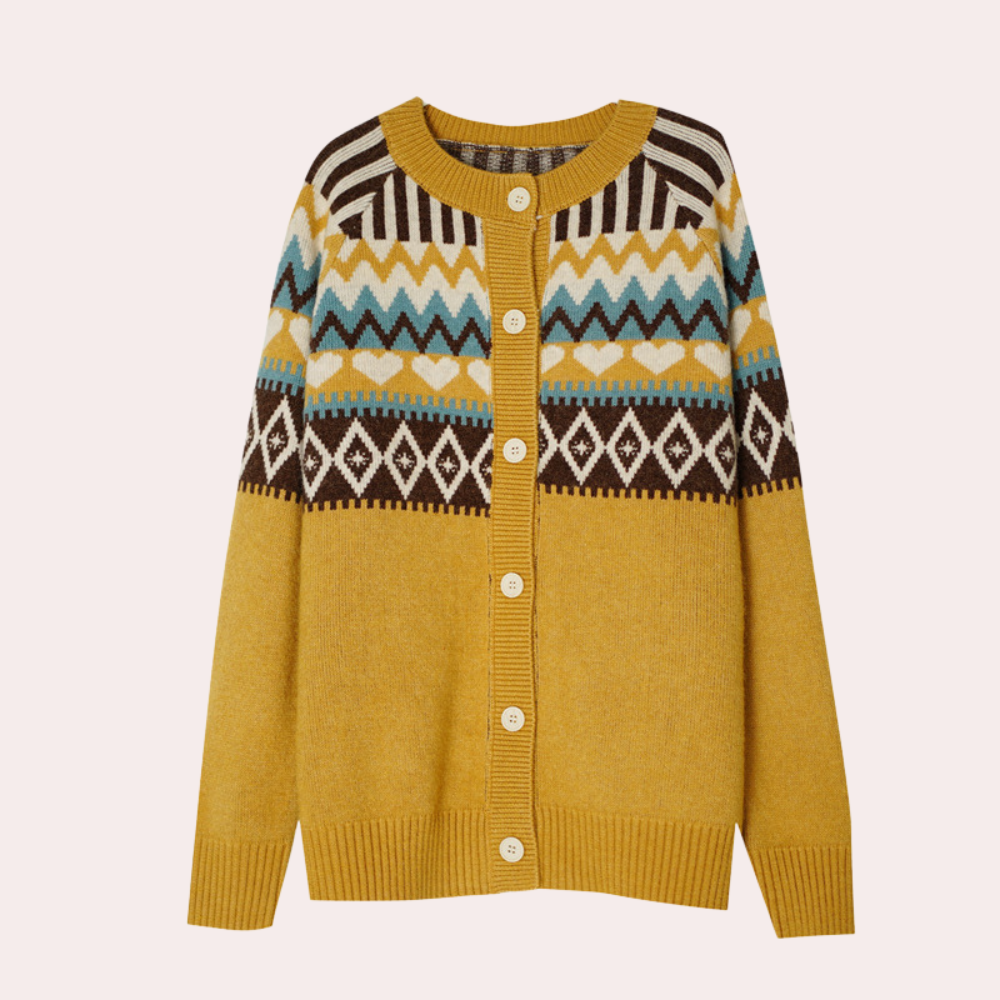 Milagros | Elegant and casual winter cardigan