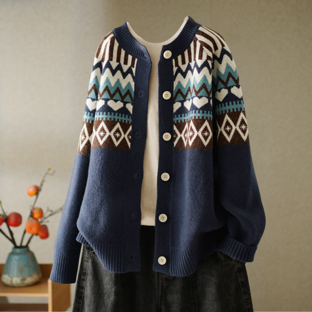 Milagros | Elegant and casual winter cardigan