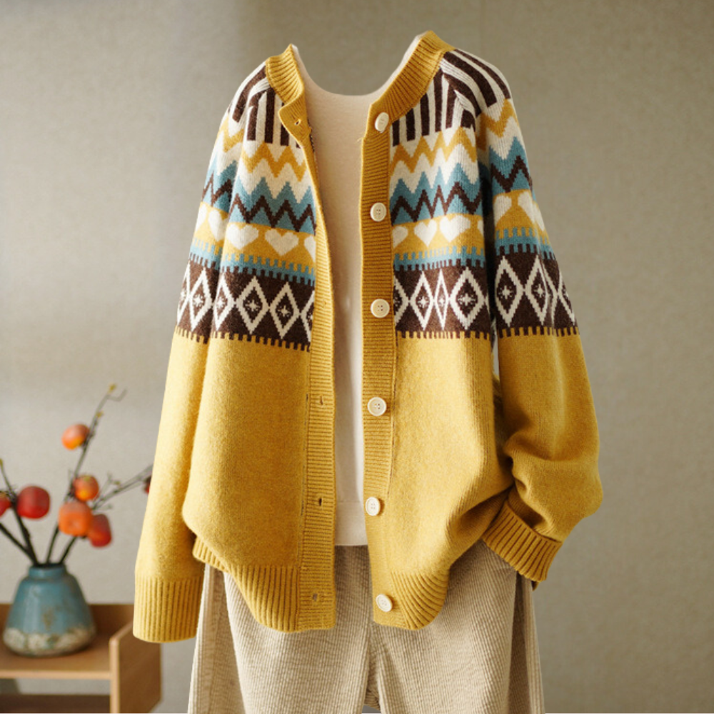 Milagros | Elegant and casual winter cardigan