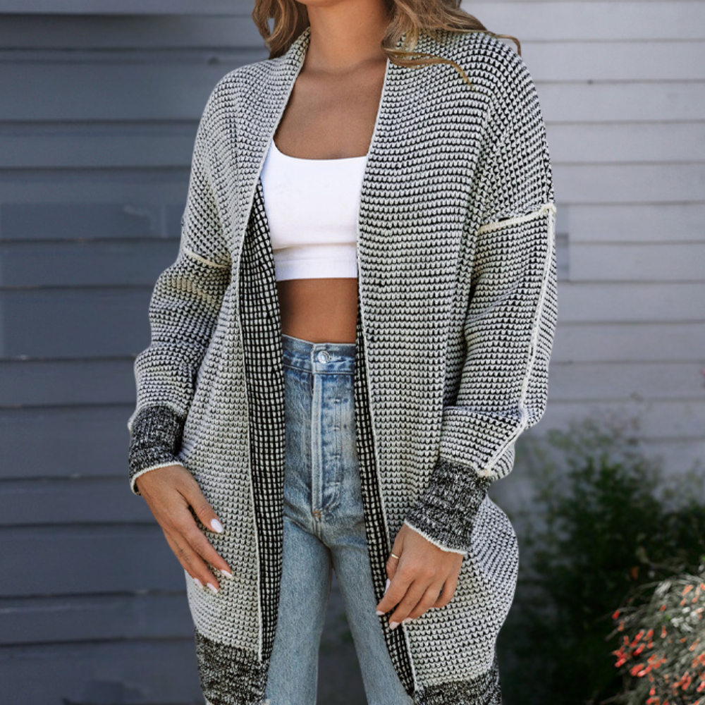 Monica | Trendy and elegant winter cardigan