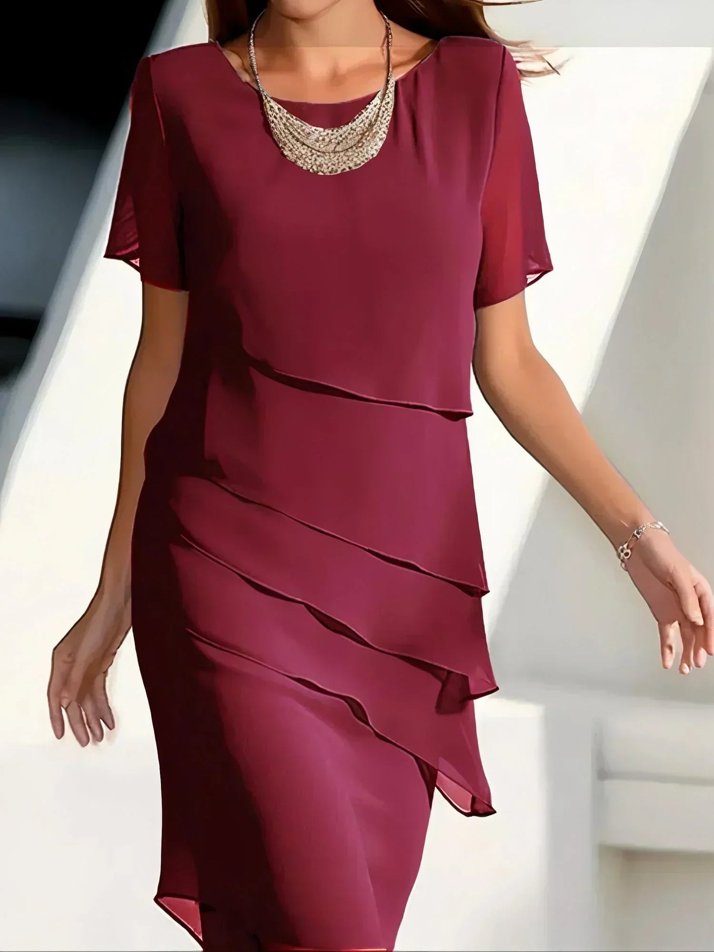 Ersilia® | Elegant Slimming Dress