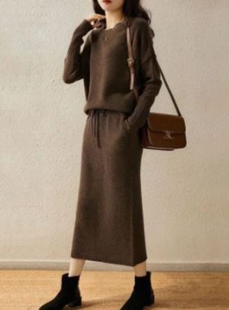 Angelica| Simple and stylish winter set
