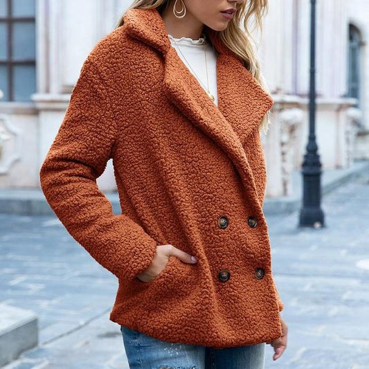 Anne | Elegant faux leather jacket