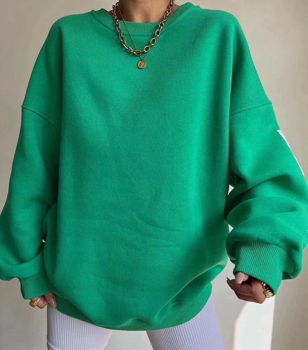 Aurora | Casual letter print sweatshirt