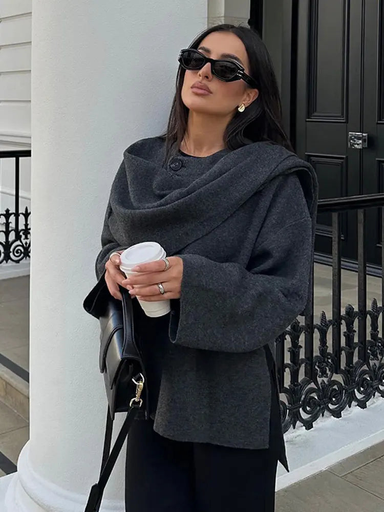 Ana® | Elegant scarf coat