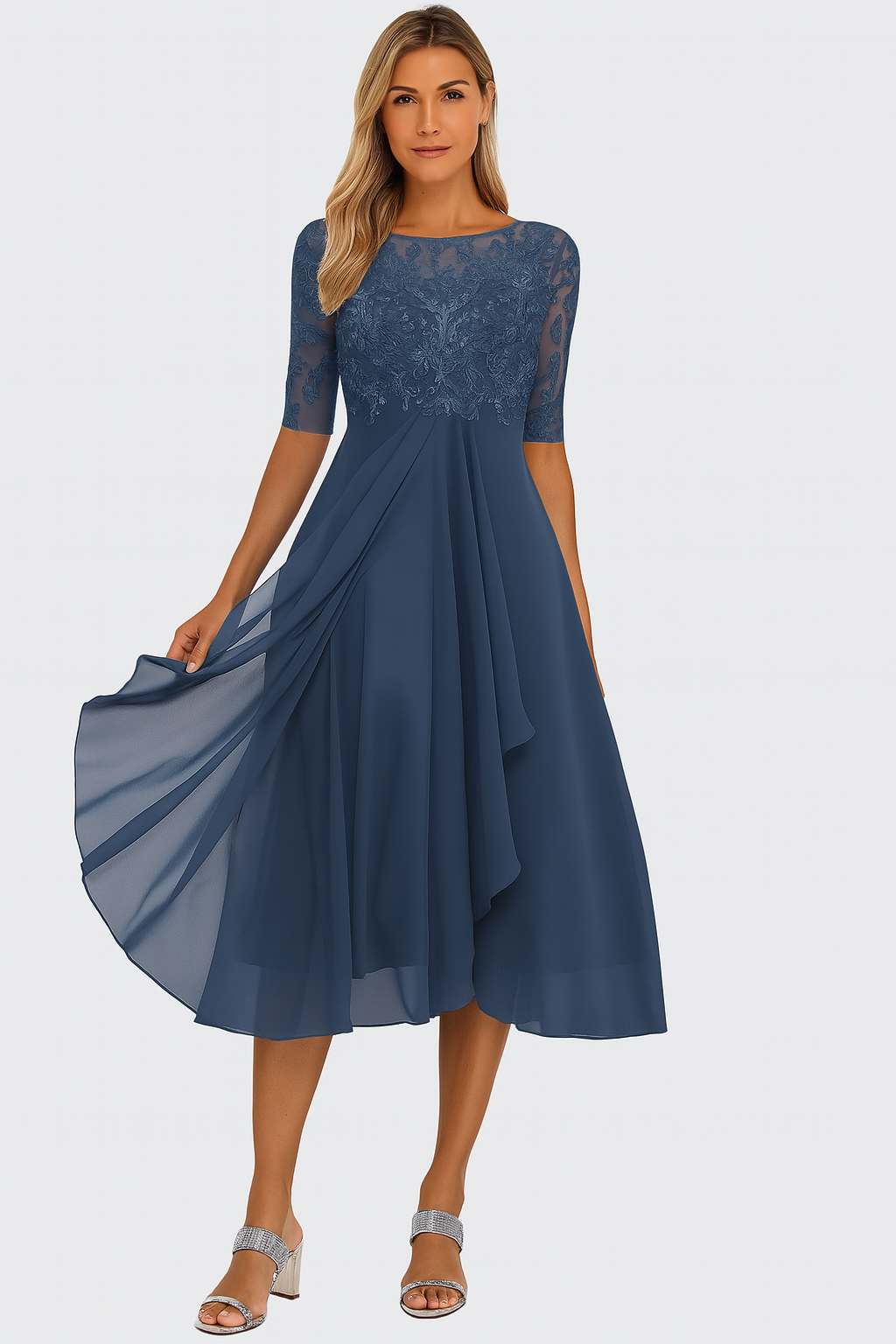 Lily | Women’s Summer A Line Midi Dress