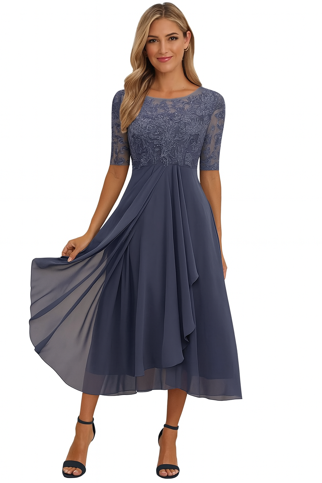 Lily | Women’s Summer A Line Midi Dress