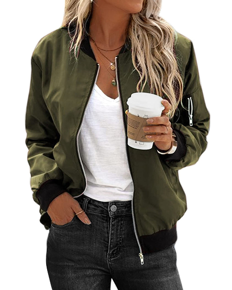 Adriana | Classic bomber jacket for women