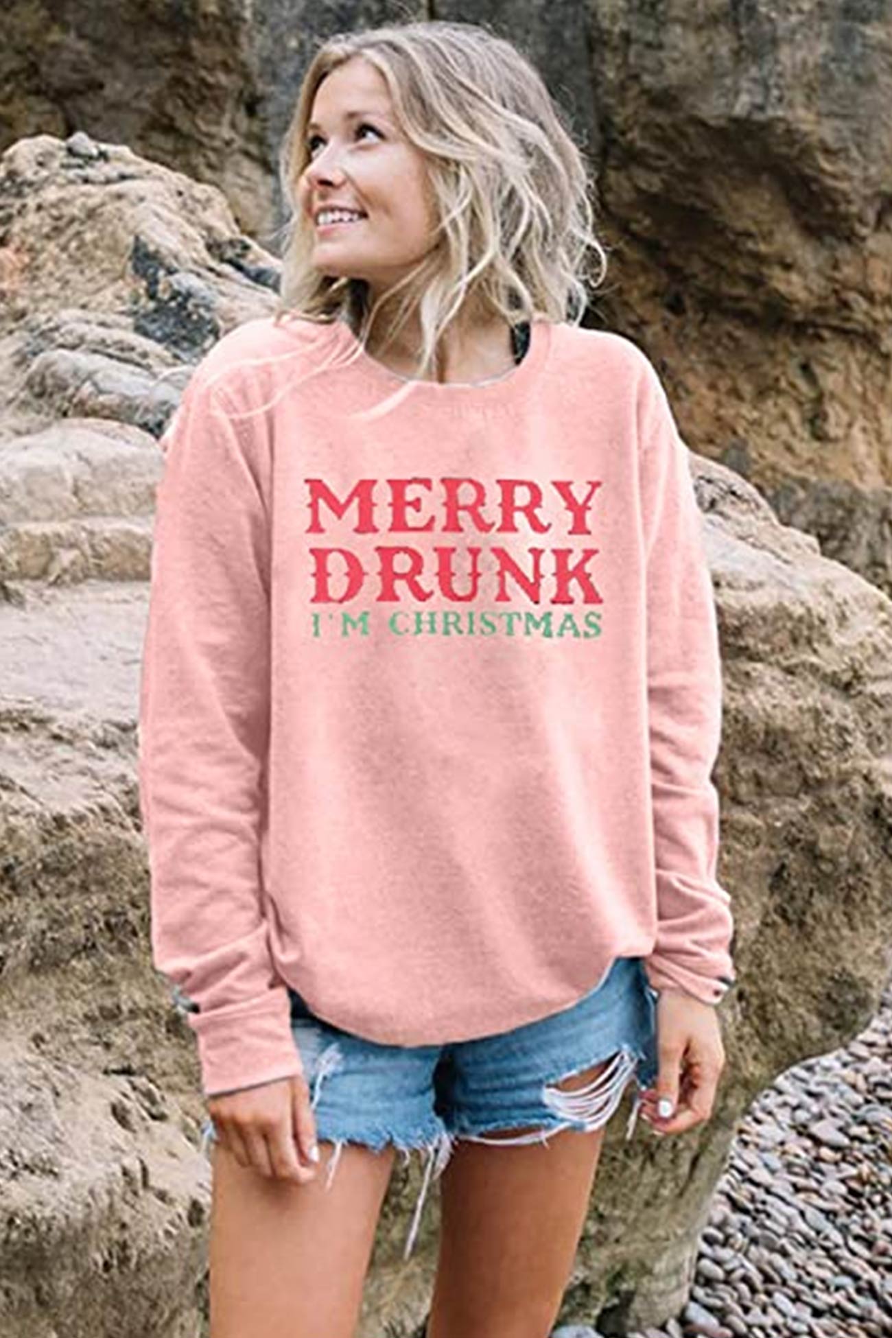 Ariadna | Crew neck sweatshirt with letter print