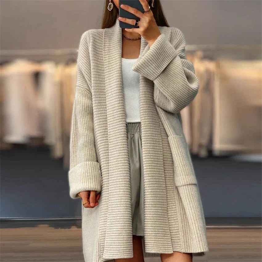 Elke | Thick plain jacket