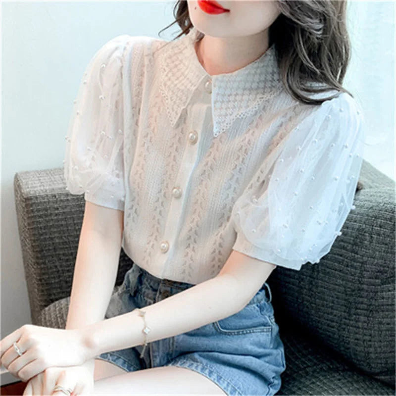 Kendra® | Blouse With Puff Sleeves