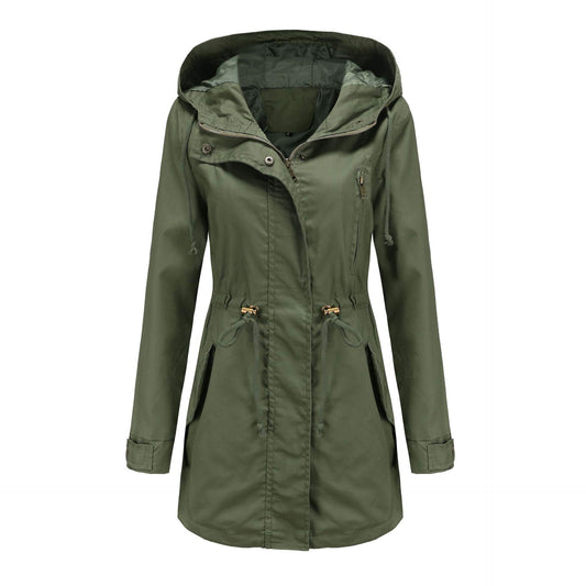 Alba | Parka waist hooded jacket