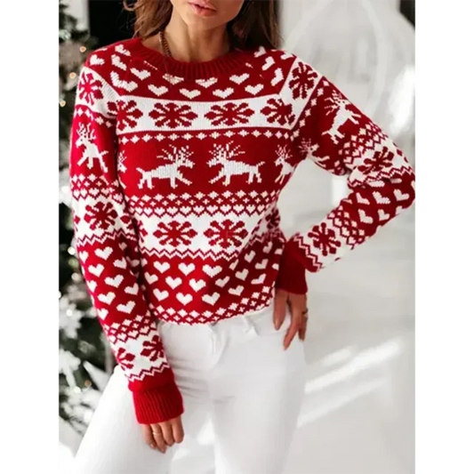 Liselotte | Knitted winter sweater for women Calido