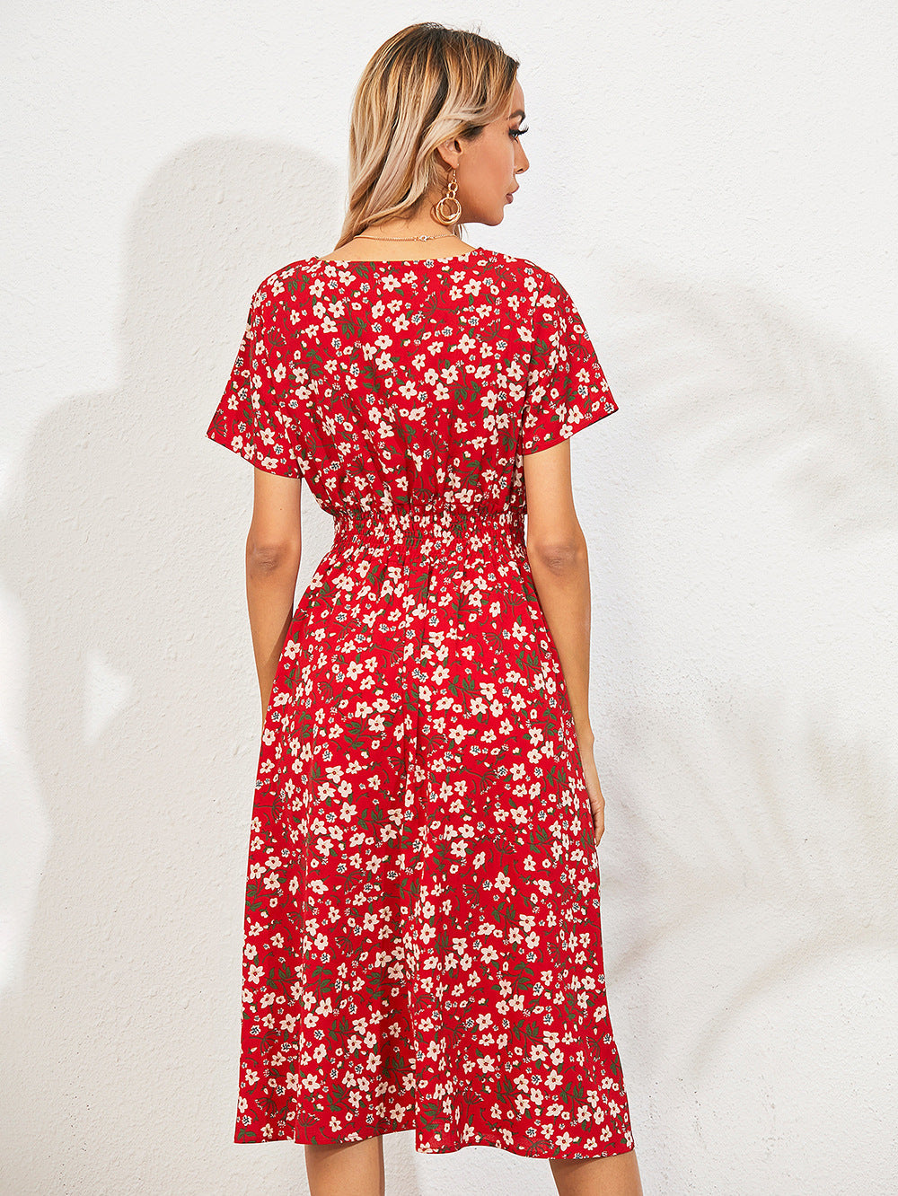 Fatima® | Women's dress with floral pattern