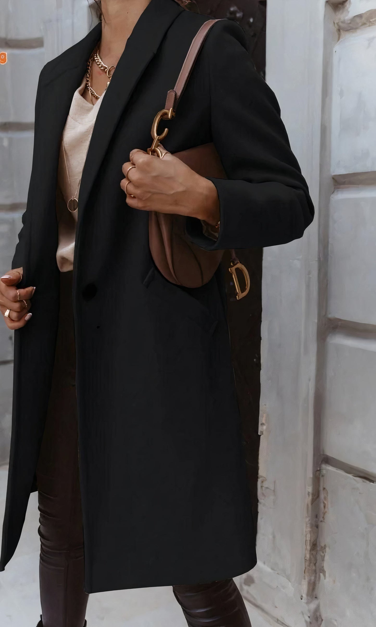 Astrid® | Elegant long coat for women