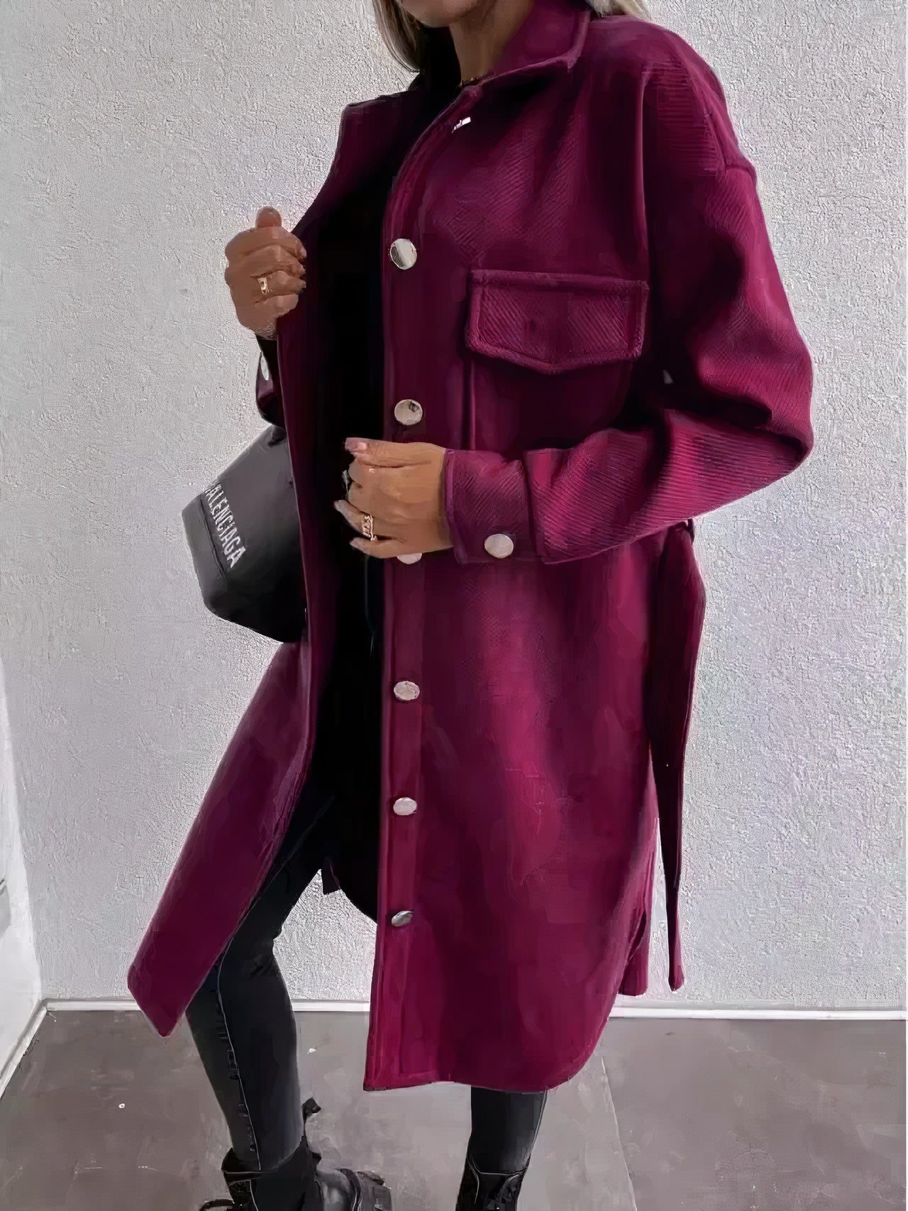 Remedios | Long coat jacket for women