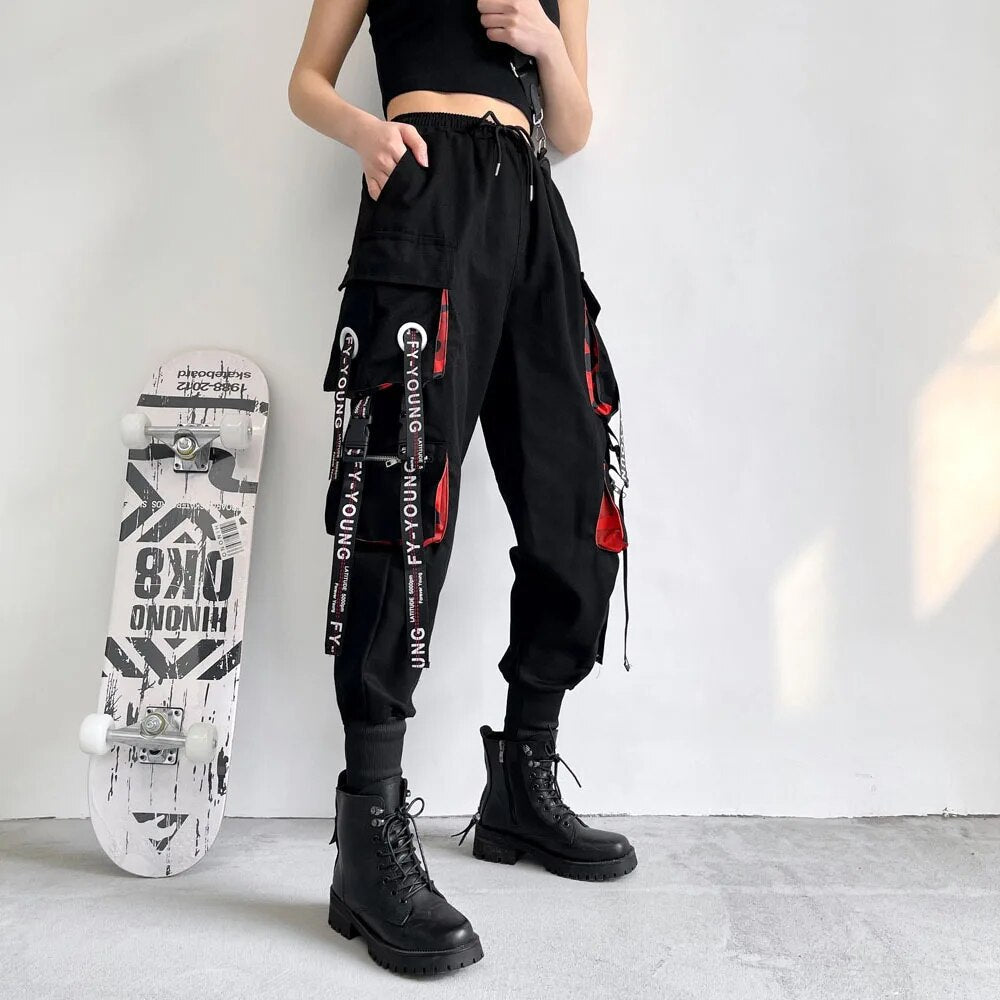 Barbie® | High Waist Cargo Pants With Pockets For Women