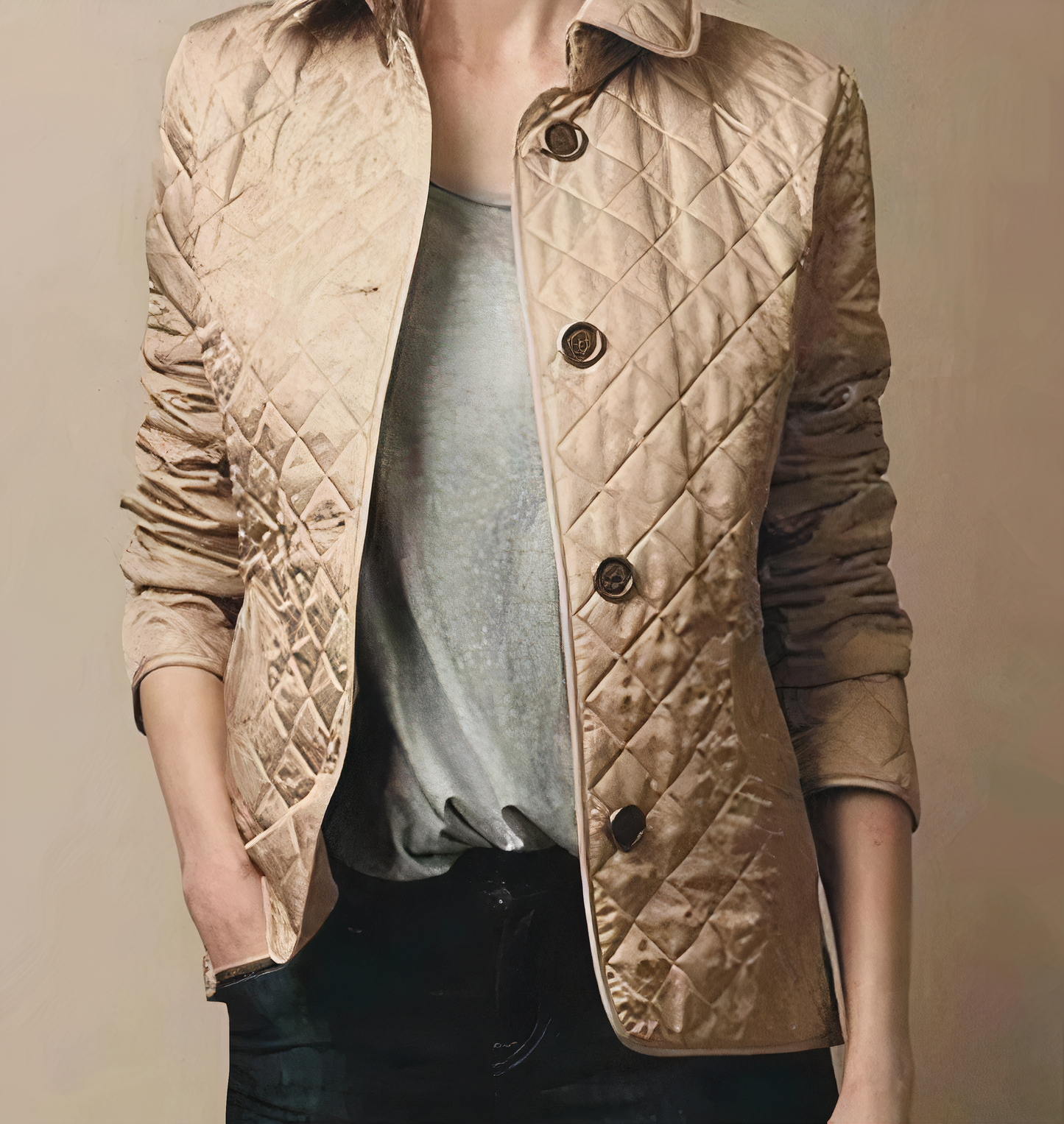 Cecilia | Women's silk and cotton jacket