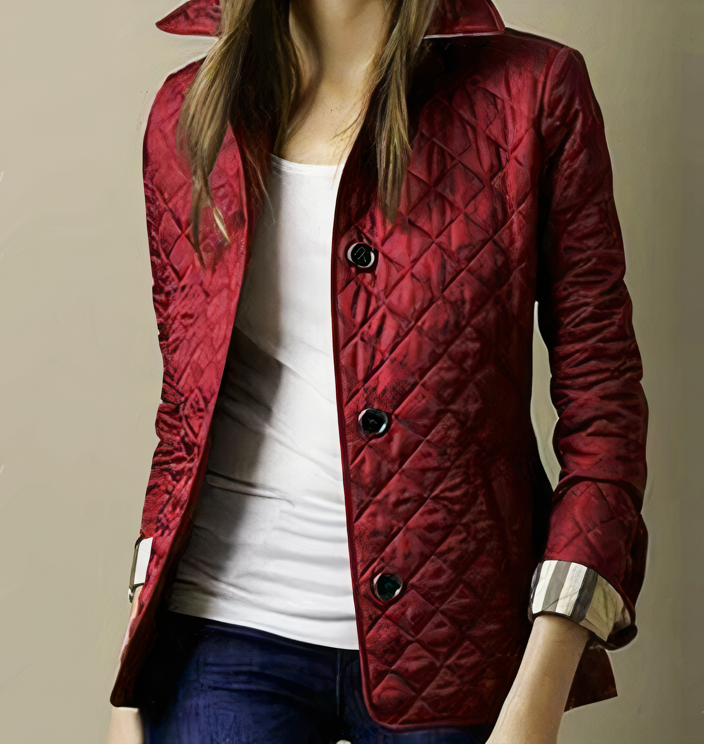 Cecilia | Women's silk and cotton jacket