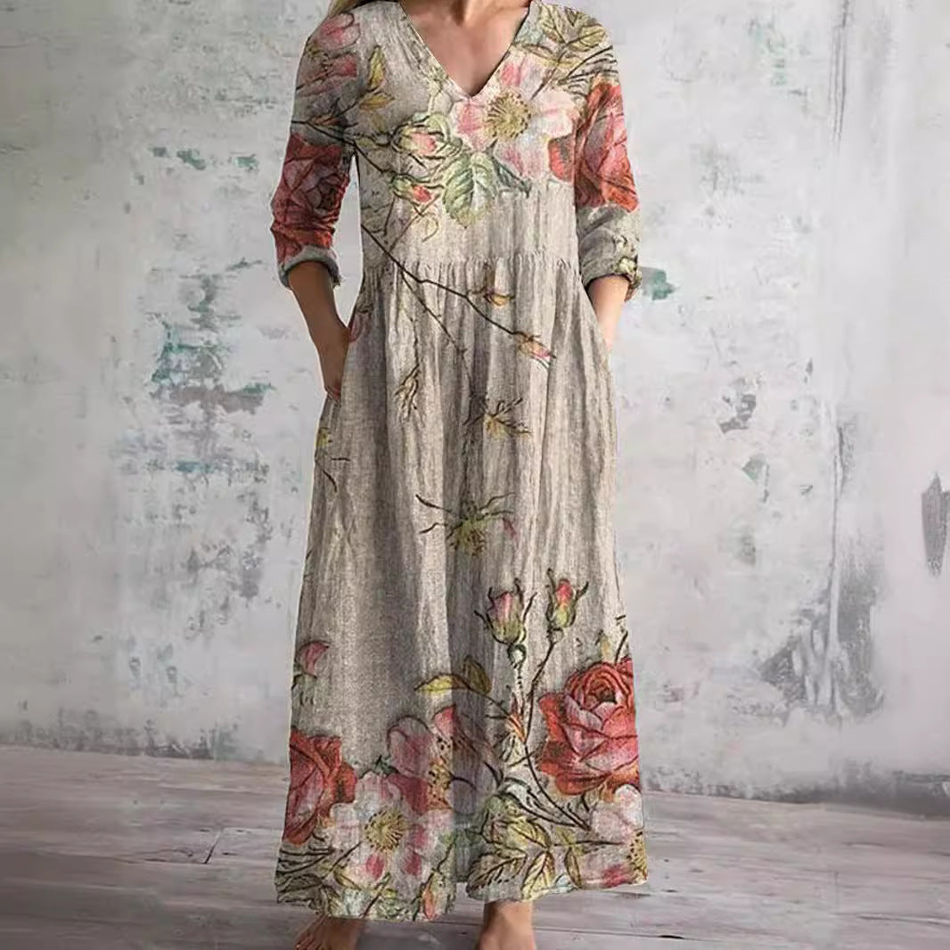 Maria® | Elegant floral women's summer dress