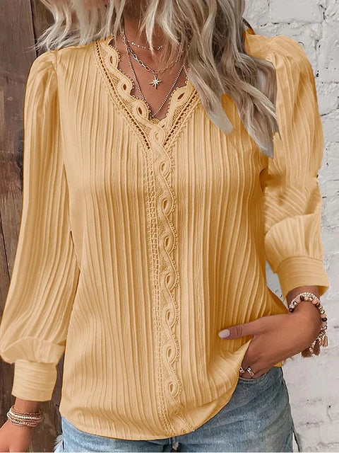 Marcia® | Elegant Solid Lace Tops