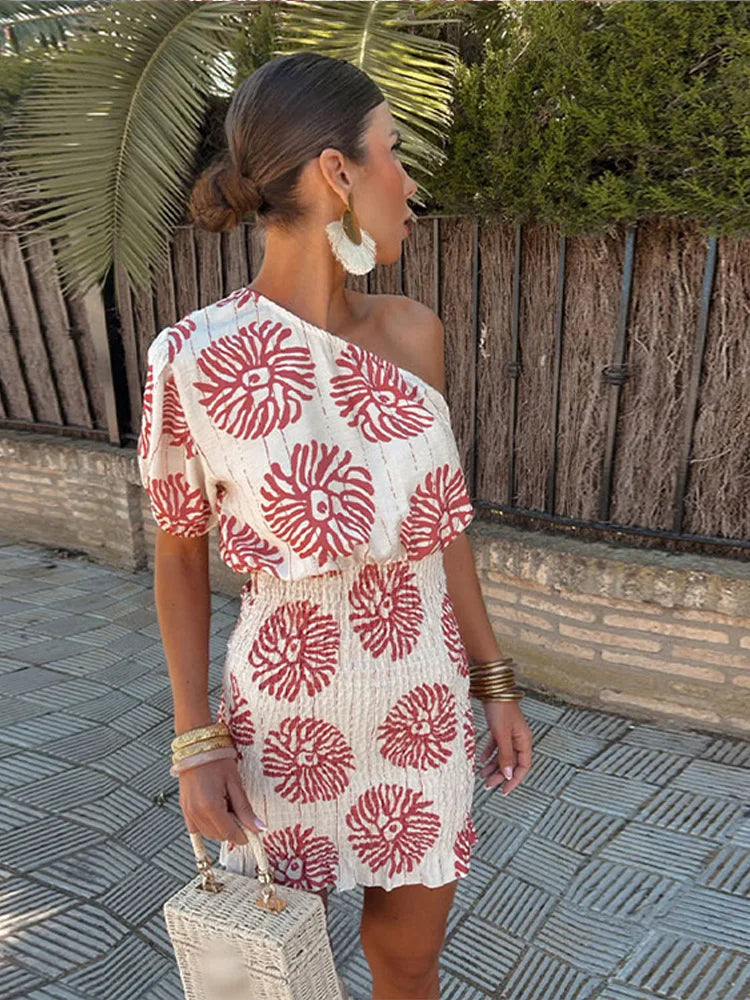 Pilar® | Dress One-Shoulder Style