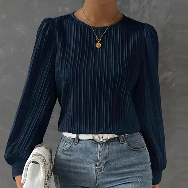 Eugenia® | Women's pleated blouse