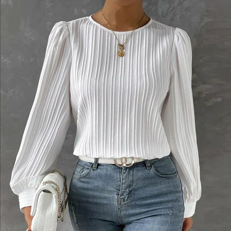 Eugenia® | Women's pleated blouse