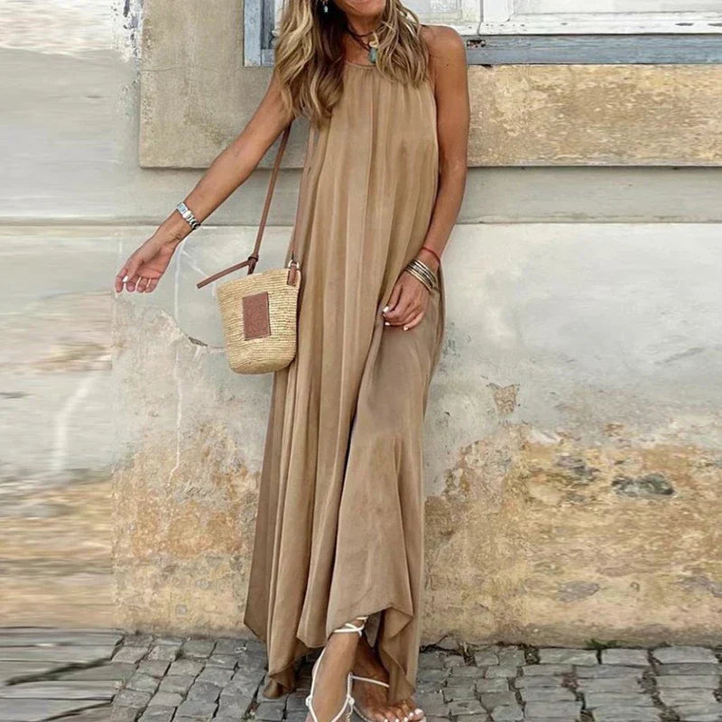 Ximena® | Maxi Dress Sleeveless Elegance