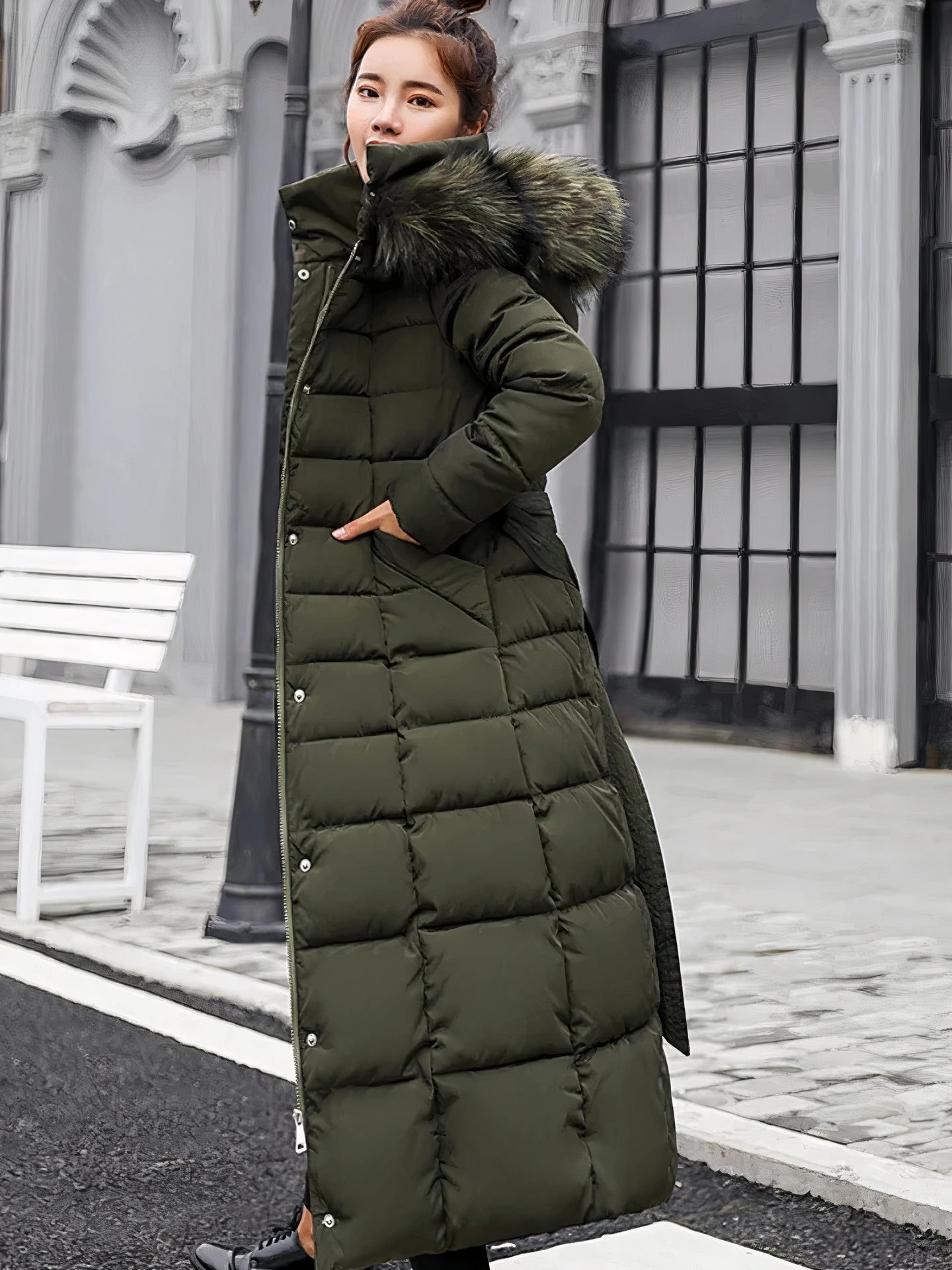 Guillermina® | Long and warm winter coat for women