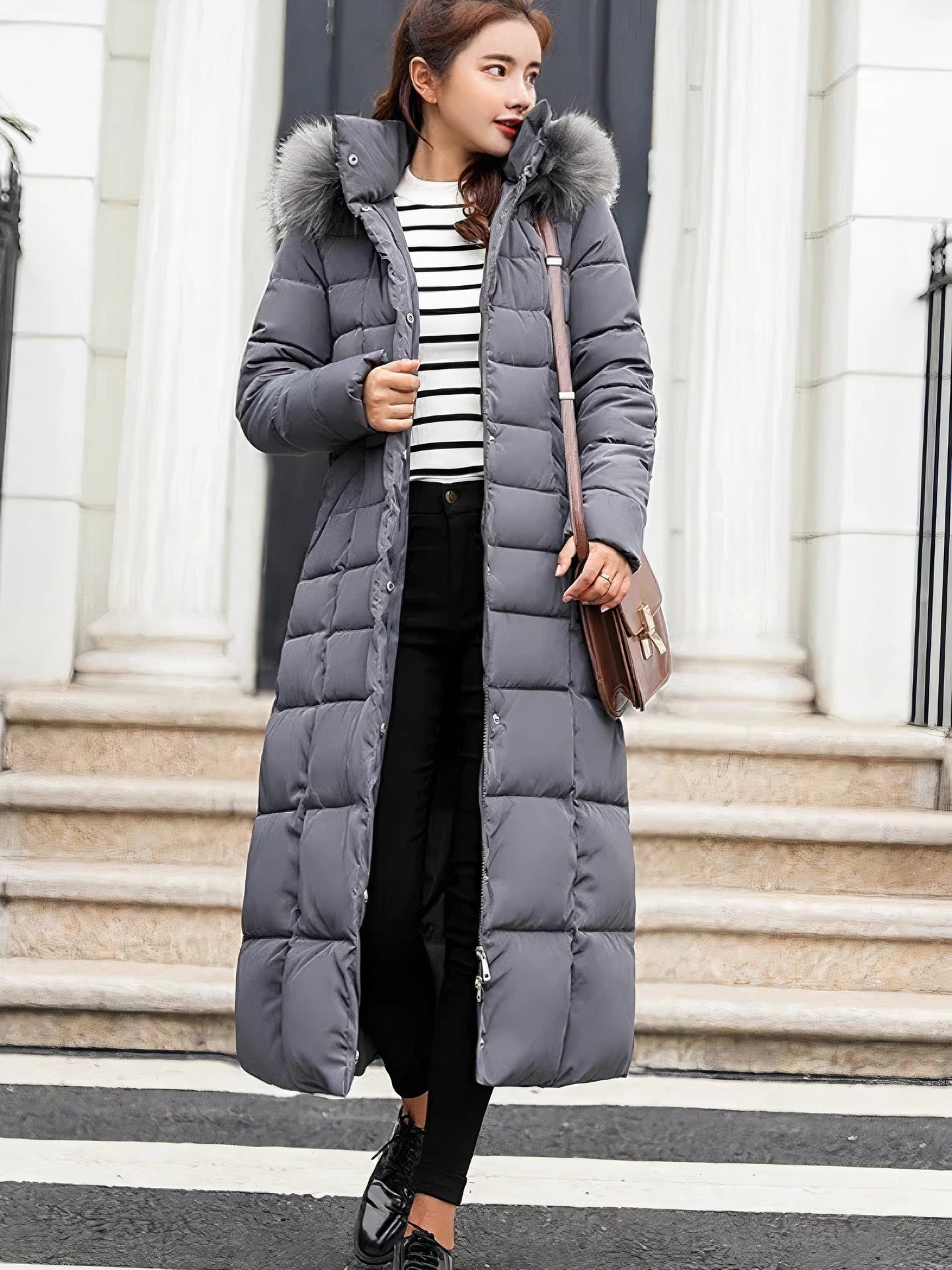 Guillermina | Long and warm winter coat for women