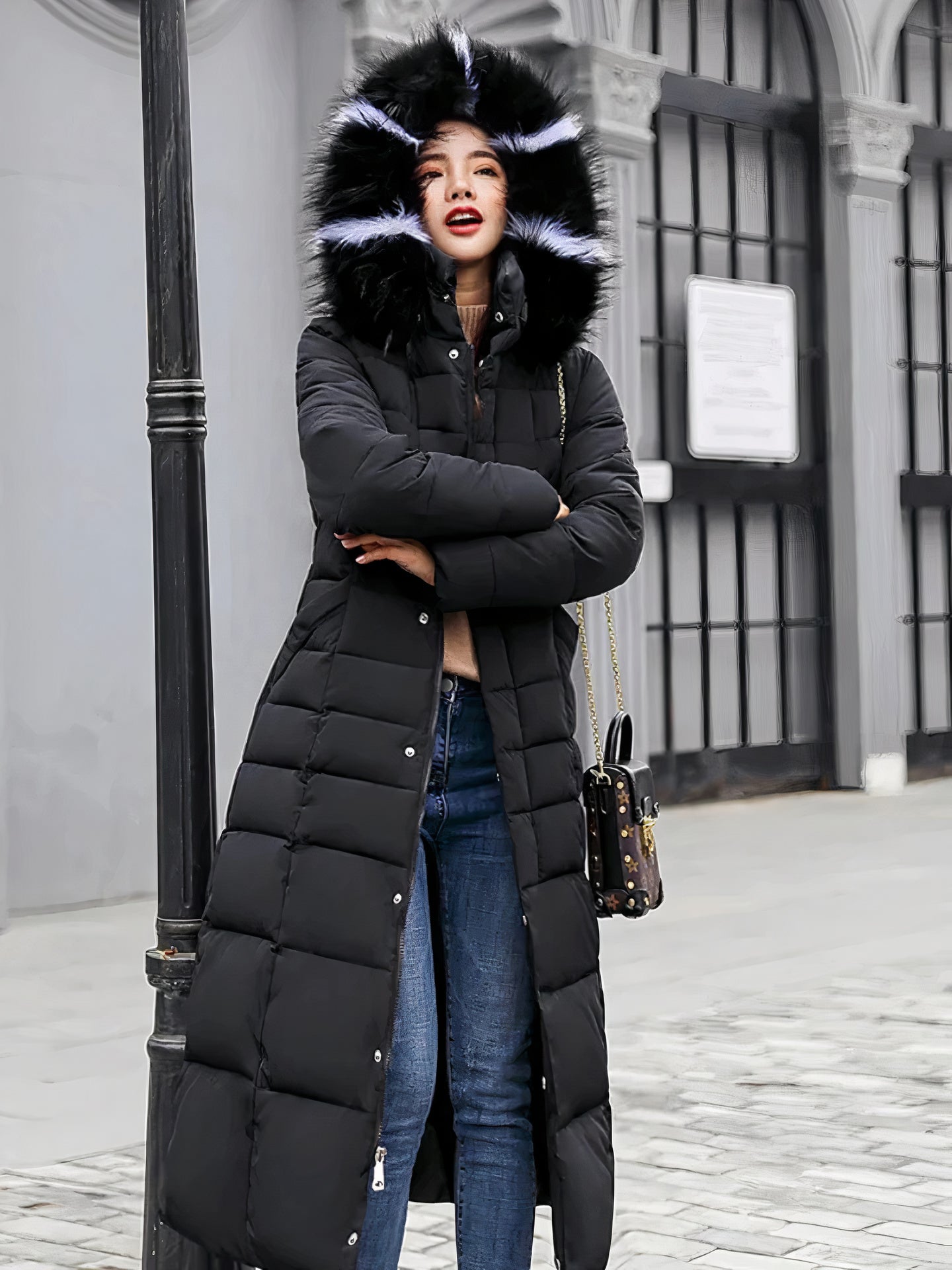 Guillermina | Long and warm winter coat for women