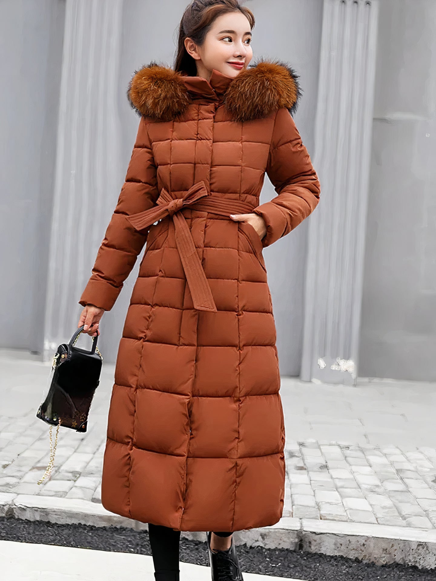 Guillermina® | Long and warm winter coat for women