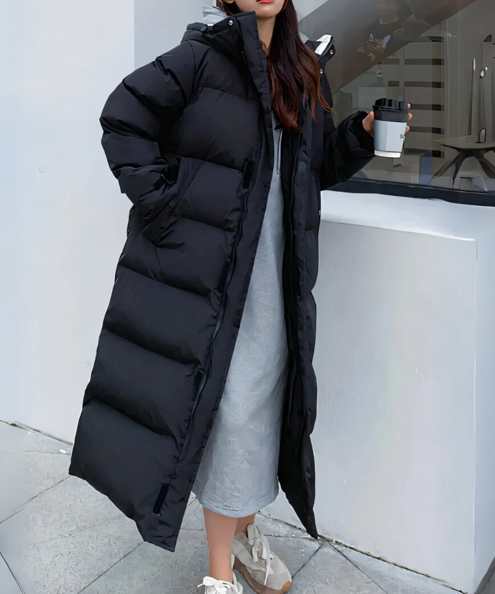 Estefanía | and long windproof jacket