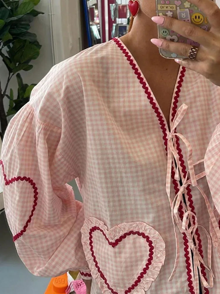 Maite® | Chic Sweetheart Blouse