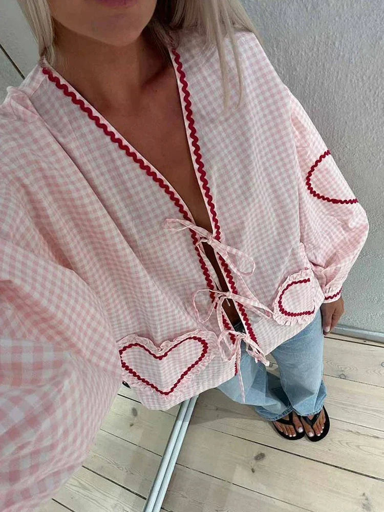 Maite® | Chic Sweetheart Blouse