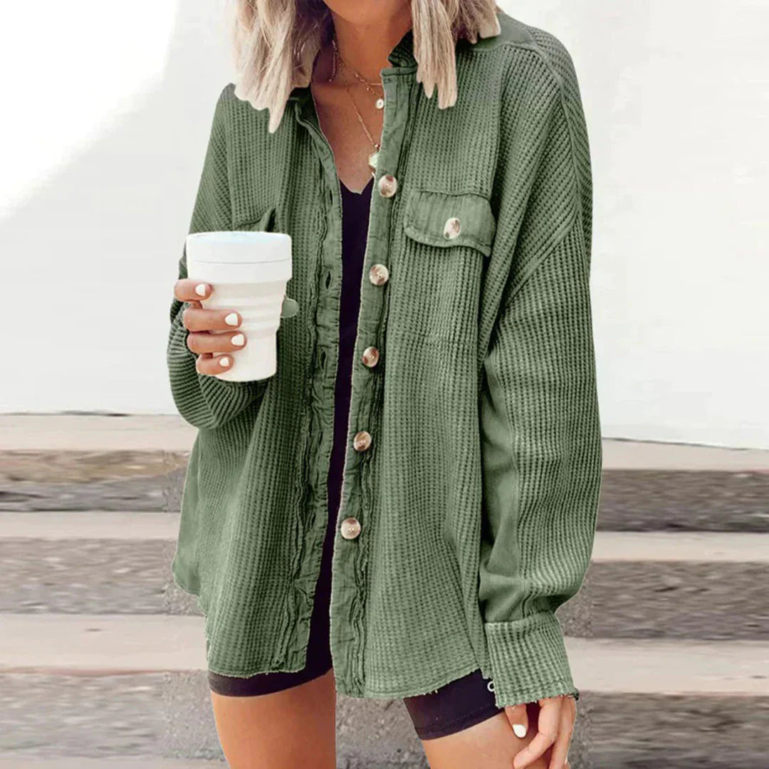 Catherine | Loose shirt jacket for women