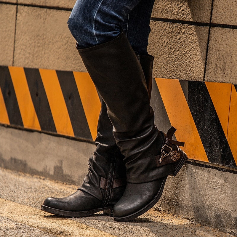 Bianca | Elegant and detailed support boots