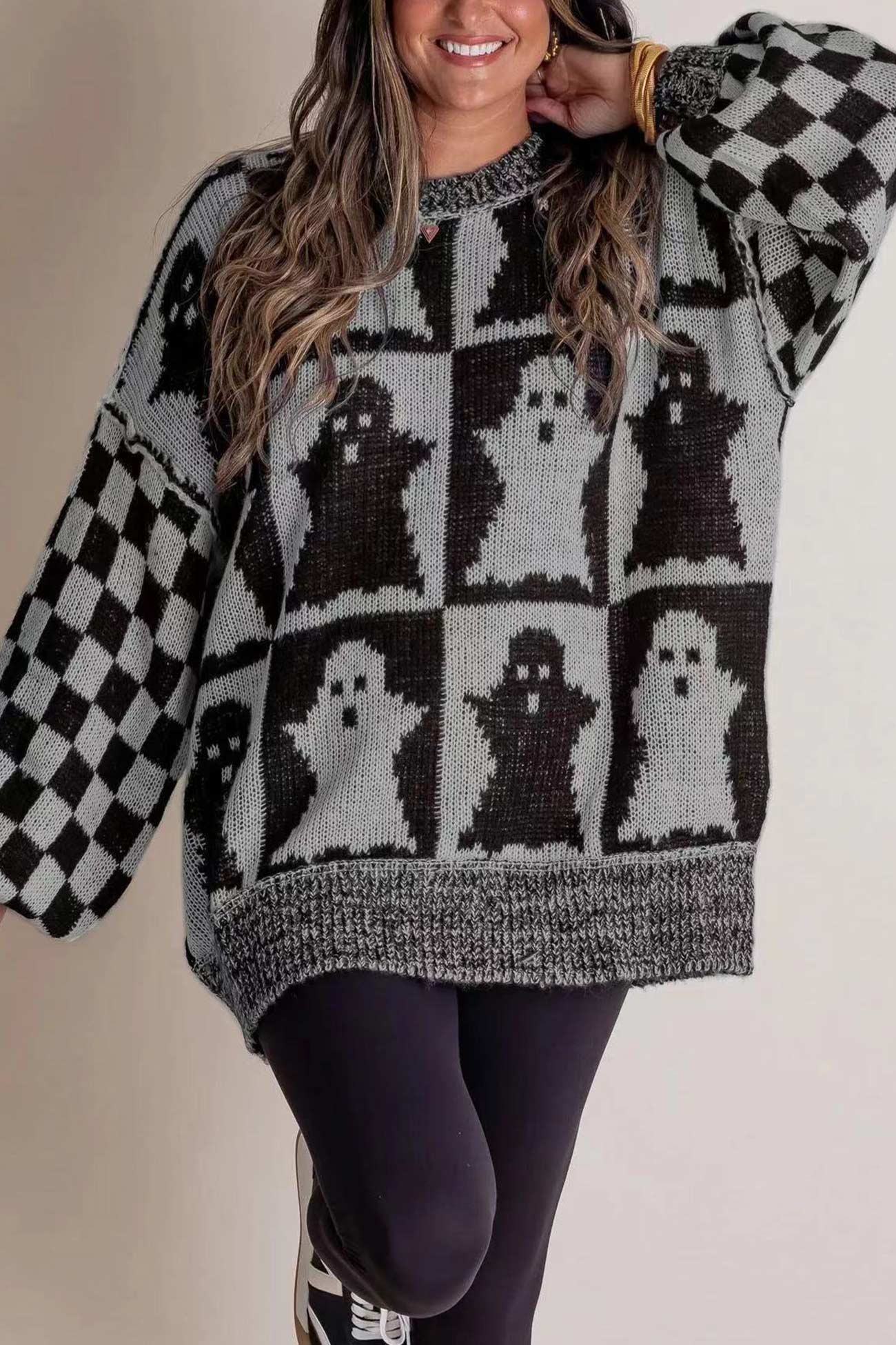 Marie | Halloween crew neck sweater