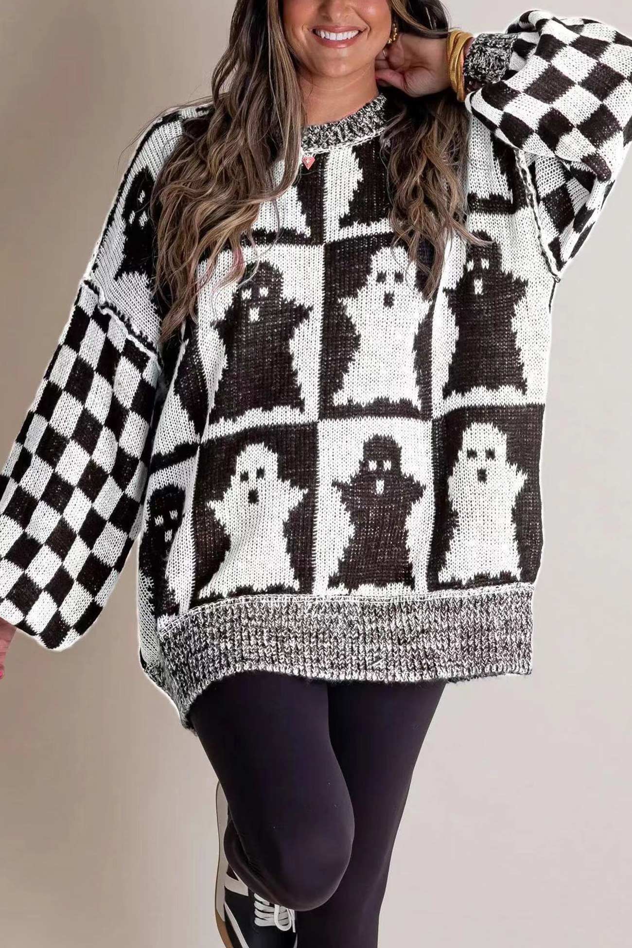 Marie | Halloween crew neck sweater