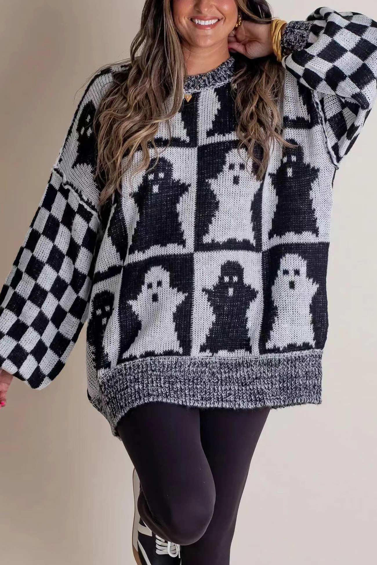 Marie | Halloween crew neck sweater