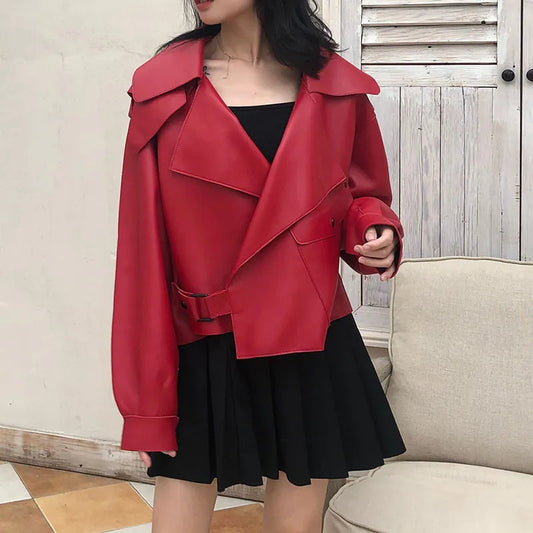 Eugenia | and elegant leather jacket