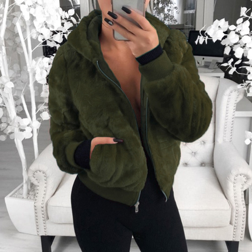 Frieda | Soft cardigan with hood