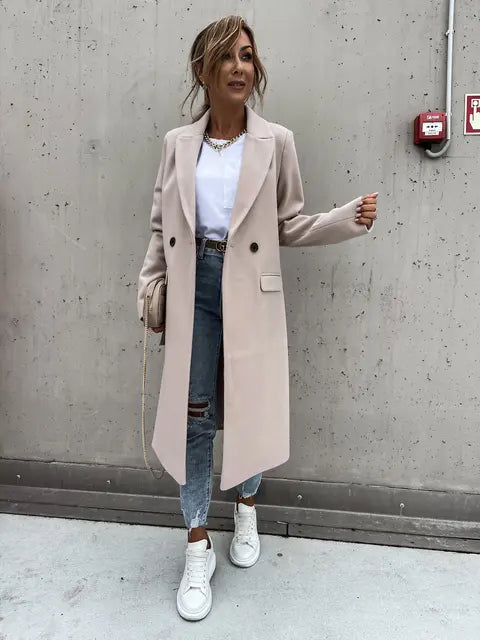 Rebeca® | Coat long elegant and stylish