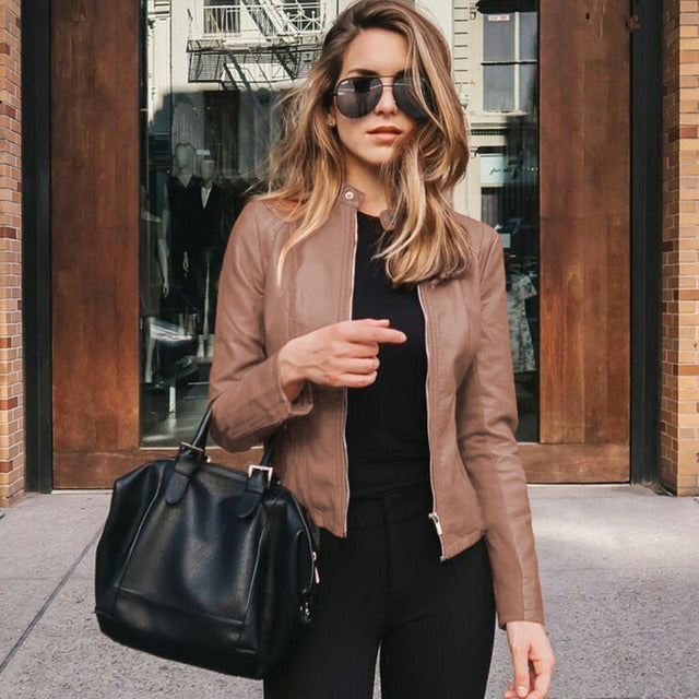 Concha | Leather jacket biker jacket
