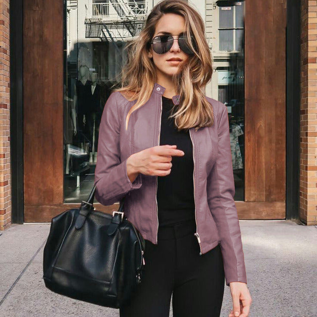Concha | Leather jacket biker jacket