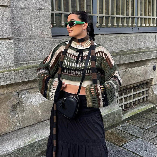 Maria José® | Pull court and crochet for women