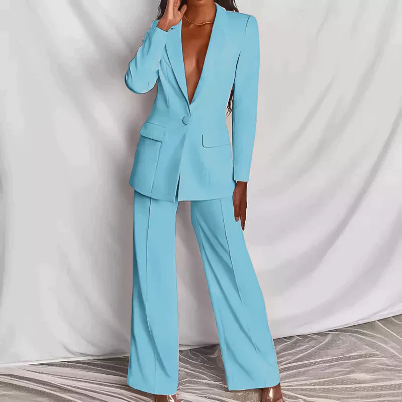 Rosa® | Elegantes Business-Set Blazer + Pant