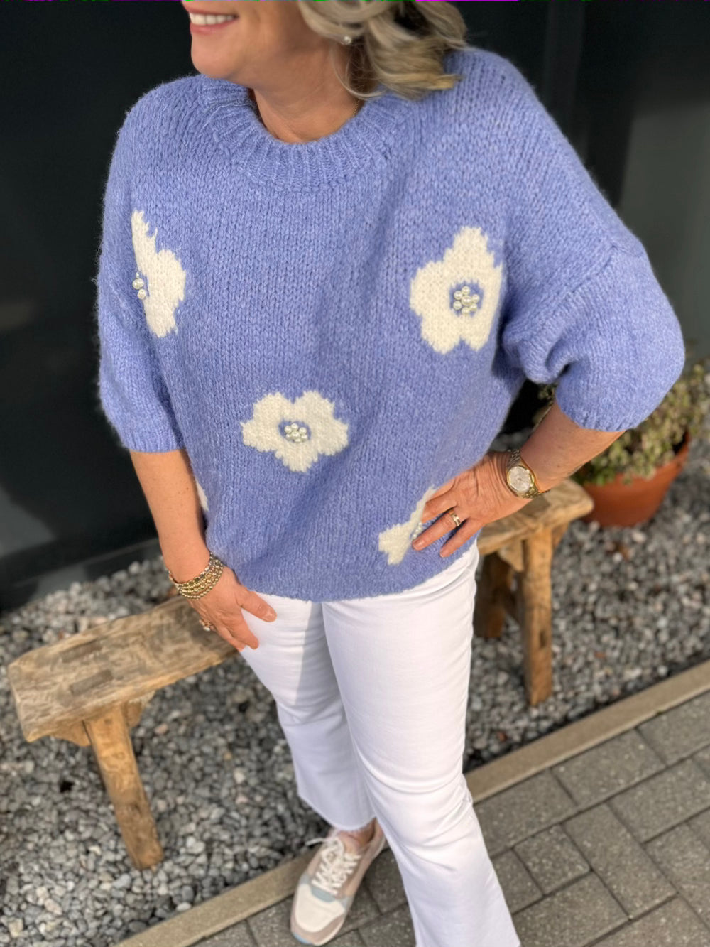 Glenda | Sweater Fleur Lavender