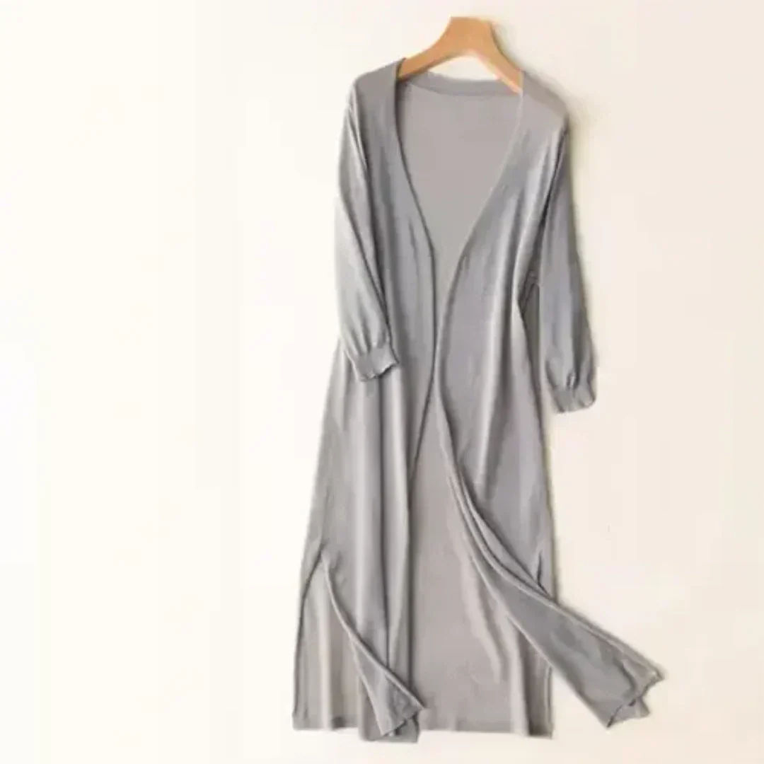 Lilian | Elegant lightweight women's long jacket